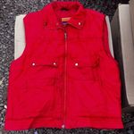 Red Vintage Puffer OZARK TRAIL vest Size M Photo 0