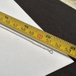 NWOT Stainless Steel Silver Tone / Blue Lapis Color Stone Necklace Photo 9