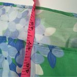 EMILY MCCARTHY daphne dress in hydrangea stripe sz L Green Size L Photo 5