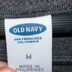 Old Navy charcoal gray long sleeved shirt dress size medium Photo 4