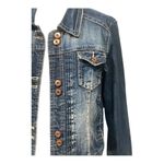 Vanity Dark Denim Trucker Jacket Size M Photo 2