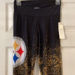 NFL  STEELERS WOMENS LEGGINGS SIZE M brand new inseam 29” see all photos Photo 1