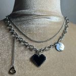 Layered heart charms I Love You S.Steal necklace Silver Photo 6