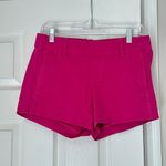 Lilly Pulitzer Women's Sloane Shorts 5" Side Zip Pink Womens Size 4 Excellent Photo 0