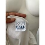 Vintage Emi Sportswear Cotton White Sedona Arizona Embroidered Caterpillar Tank Size L Photo 2