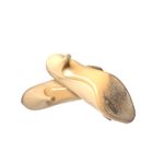 Salvatore Ferragamo  8 beige patent leather peep-toe pumps heels Vara bow nude Photo 4