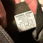 Sorel  NL3491-0152 Black Leather Joan of Arctic Wedge II Waterproof Boots Sz 8 Photo 6