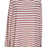 Old Navy  Cream and Red Stripe Long Sleeve Tee NWT Size XXL Plus Size Knit Top Photo 0
