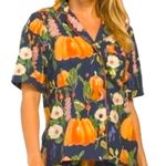 THEIR NIBS Fall
Thanksgiving Pumpkin PrintfreshTop
M Orange Size M Photo 0