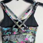 Lululemon Women Size 2 Energy Longline multicolor cross back sports bra Photo 0