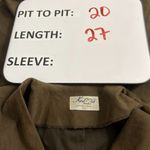 Krazzia Vintage Faux Suede Chocolate Brown Vest Women's Size Large Photo 1