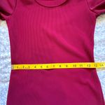 Xxi  Magenta 3/4 Sleeve Dress size M Photo 2
