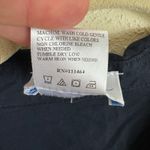 K. Jordan 100% Cotton Navy Blue Short Sleeve 1/2 Snap Knee Length Dress Size 2X Photo 6