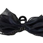 Andis Black Bow Claw Clip Cottagecore Hair Accessory Photo 0
