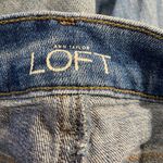 Loft  9 inch rise, 25 inch inseam 6 cropped jeans. Photo 4