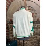 Christmas sweatshirt santo reindeer tree red green white vintage Size M Photo 7