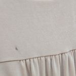 Free People  Cream Long Sleeve Women's Top Photo 4