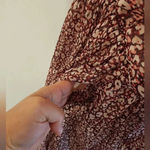 Ted Baker  London Vallyy Midi Dress size 10 Maroon/Pink Photo 9