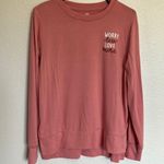 Positive Tees Graphic Sweatshirt Pink Size Small Photo 1