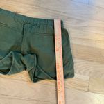 Madewell  Medium Olive Green Casual Shorts Elastic‎ Waist Comfortable Wear Photo 7