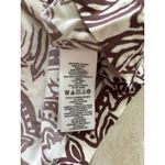 Joie  Tank Womens‎ Medium Cream Brown Silk Paisley Career Event Quiet Luxury Photo 6