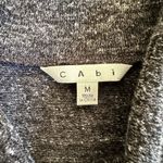 CAbi Top Womens Medium Gray Glee Cropped Cowl Neck Long Sleeve Boho Pullover Photo 8