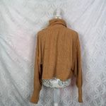 Free People Be Yours Cowl Neck Sweater Camel Size XS Photo 6