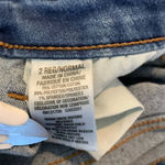 Aeropostale Jeans Womens 2 Blue High Waisted Stretch Denim Jegging Distressed Photo 2