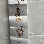 White Bride To Be Sash Size undefined Photo 0