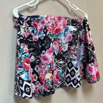 Aeropostale  Women’s Hot Pink Floral Skirt XL Mini Stretch Photo 4