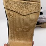 Dansko Miriam Tassel Clogs Black Nubuck EU 38/US 7.5-8 Women's Photo 8