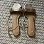 Reformation  Millie Lattice Flat Sandal Photo 1