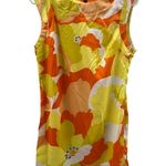 BCBG Max Sport Medium Mod Sunshine Floral Print Sheath Dress Orange Photo 3
