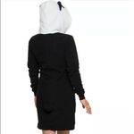 Fleece Silver Lilly Zip Front Panda Dress or Long Hoodie Lounge Festivals NEW XL Black Photo 5