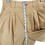 Madewell  Pants Womens 4 Tan Balloon Pleated Adjustable Tabs Modern Preppy NEW Photo 9