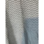 Aspen Gray White Cowl Wide Neck Long Sleeve Oversized Knit Sweater Women Sz S Photo 3