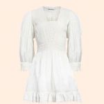 Reformation 1HR SALE ⚡ Elisabetta Dress (Cream) Photo 1