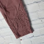 PINK - Victoria's Secret Pink Victoria secret dark purple mauve color leggings size small Photo 1