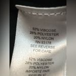 Tahari  Black Knit Short Sleeve Sweater, V-Neck Photo 4