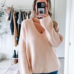 Treasure & Bond Nordstrom  Light Pink Pullover Sweater Photo 3