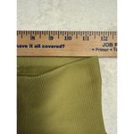 Good American  S M 1/2 Chartreuse animal print leggings pull on yellow green Photo 7