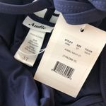 ANDIE  Swim The Paloma One Piece Swimsuit Tieback Square Neck Navy Blue ST Tall Photo 4