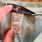 Casual Corner Vintage Mint Green Floral Pleated Skirt Womens 2 Photo 9