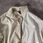 Nike  Cream Bomber Jacket SIZE XS Women’s Lightweight Zip-Up Coat Photo 1
