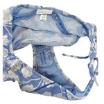Robin Piccone  women's Sadie Floral Sky Blue Bikini Bottom‎ Small NEW $66 Photo 4