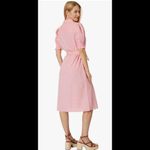 Tommy Hilfiger Women's Puff Sleeve Eyelet Midi Dress Photo 1