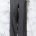 Max Mara  wool blend high waist wide leg textured pants Photo 0