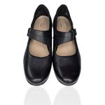 Clarks  Collection Women's 8.5 Emslie Lulin‎ Mary Jane Pumps Black Comfort Heels Photo 3