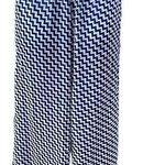 Fashion Fuse  navy and white Chevron stripe pull on pants Photo 0