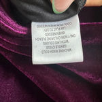 Modcloth Velvet Fit & Flare Dress Small Plum Purple Holiday Christmas Party Clas Photo 8